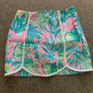 NWT Lilly Pulitzer hot pink skort